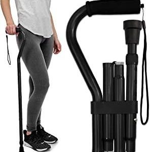 Lightweight Aluminum Offset Walking Cane