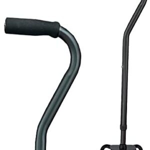 Carex Health Brands Quad Cane with small base
