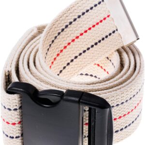 Cow and Cow Gait Belt with Metal Buckle