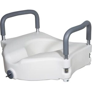 Raised Toilet Seat With Handles